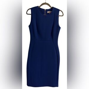 Calvin Klein Sleeveless Scoop Neck Sheath Dress